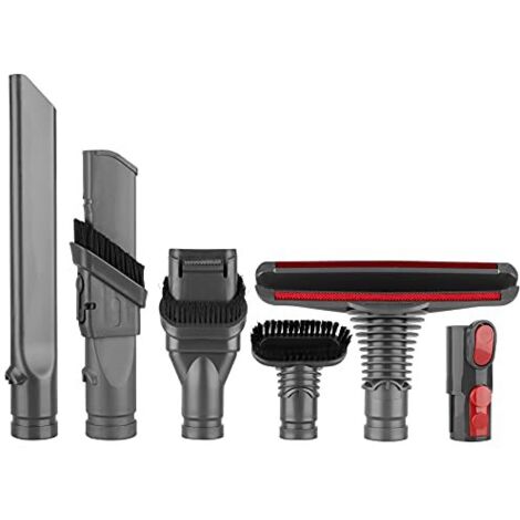 Brosse Kit Accessoires pour Dyson V8 V7 Aspirateur avec Adaptateur,Total Clean Pièces pour Dyson V6 DC45 DC35 DC52 DC29 DC62 DC33 DC34 etc,brosse dyson v7,brosse dyson v8 (1/4)