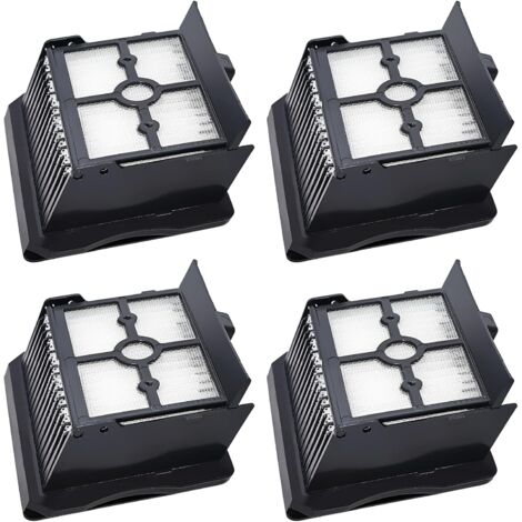 Filtre Pièce de rechange pour Rowenta X-Clean 10 ZR336A01, pour Narwal S20 Pro aspirateur Accessoires pour filtre, lavable et réutilisable, 4 Pièces (Non compatible avec X-Clean4/X-Clean5) (1/5)