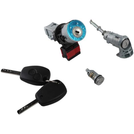 Kit Neiman Antivol de Direction + Serrure Porte Avant Gauche + Serrure Carburant Essence compatible pour Kangoo 2 Master 3 Movano 806012544R