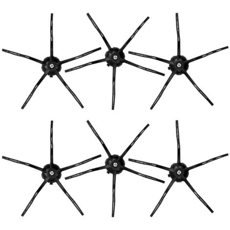 (6 Pièces) Brosses latérales pour Q5 Max+, Q5 Pro, Q5 Pro+, Q7 Max+, Q7 Max, Q8 Max+, Q Revo, Qrevo S, Qrevo Pro, Qrevo Slim, Qrevo Master, S7 MaxV Ultra, S8 Pro Ultra, S8 MaxV Ultra (1/5)