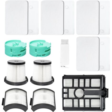 Filtre de rechange pour Shark IW3611/ IW3612, pour W3612EU IW3612AMZEU IW3611EU IW3611DE,ouate filtrante,filtres en mousse de base,jeux de préfiltres de base,cartouches anti-odeurs,filtres intérieurs