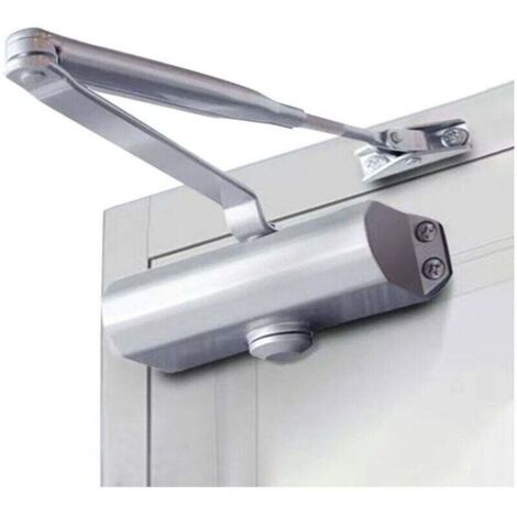 Ferme-portes Automatique Réglable Contrôle Jusqu'à 45-85kg (1pcs), Ferme-Porte Automatique Hydraulique avec A Bras Compas Rotatif Ideal pour Maison Magasin Bureau-- (1/4)