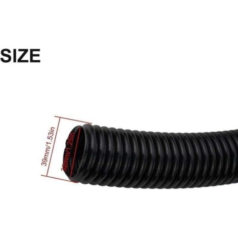 Tuyau d'extension universel extra long pour aspirateur - 32 mm - Tuyau ondulé universel extra long pour aspirateur (2 mètres) (1/4)