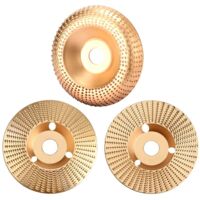 3Pcs Disque Bois Meuleuse 125mm, Disque Abrasif en Bois, Disques de Meulage du bois en Carbure de Tungstène pour Façonner, Meuler et Couper. Roues pour Meuleuse d'angle