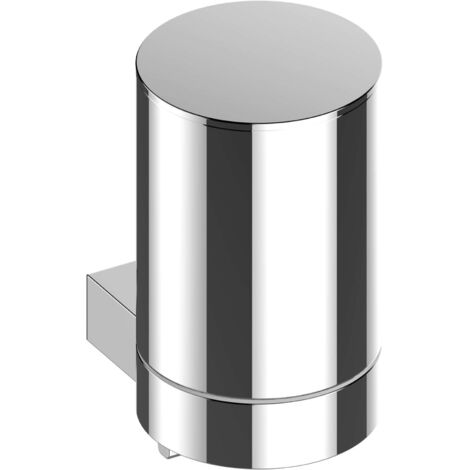 Dosificador de jabón Plan KEUCO para jabón líquido, vaso metálico