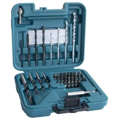 Makita D-47204 30 brocas hierro carpintería, maletín transporte hexagonal 1/4" (1/2)