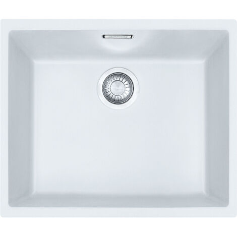 Sirius Fregadero bajo encimera SID 110-50 Tectonite® Blanco Polar
