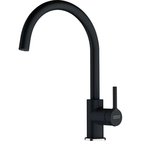 Franke Lina, Mezclador de lavabo Fragranit FC 6018.071, Negro Onyx (115.0626.020)
