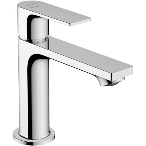 Hansgrohe Rebris E - Grifo de lavabo, con desagüe, CoolStart, EcoSmart, cromo 72589000 (1/5)
