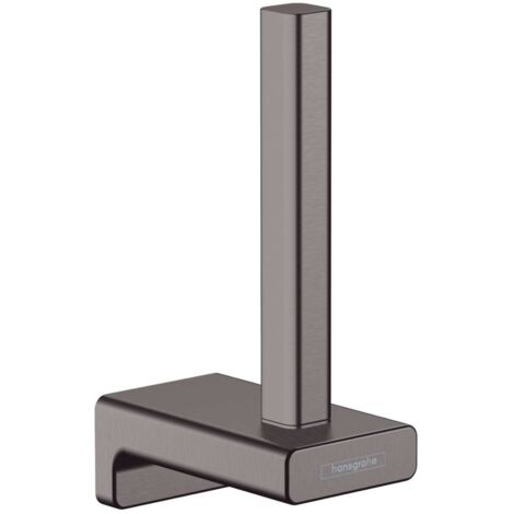 HANSGROHE Reserva HANSGROHE Portarrollos cromo cepillado negro AddStoris