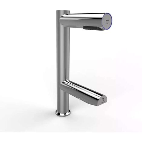 Jet Dryer Secadores - Grifo de lavabo DUO 2en1 con secador de manos, acero inoxidable cepillado 8596220010353