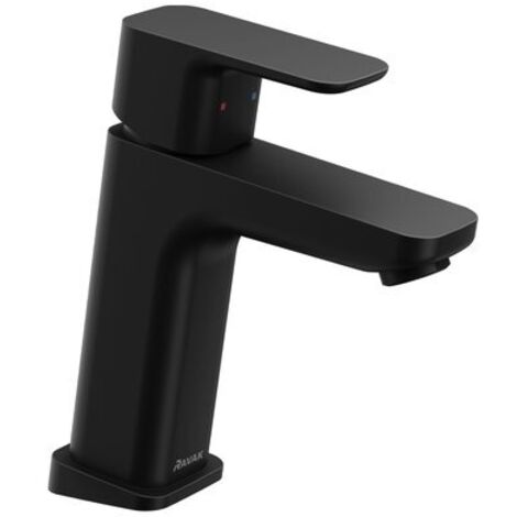 Ravak 10° Free - Grifo de lavabo, negro X070150 (1/5)