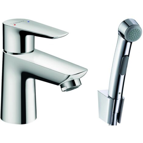 Hansgrohe Talis E - Grifo de lavabo con teleducha Bidette, cromo 71729000 (1/2)