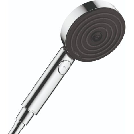 Hansgrohe Pulsify Select - Cabezal de ducha Relaxation 105, 3 chorros, EcoSmart, cromo 24111000