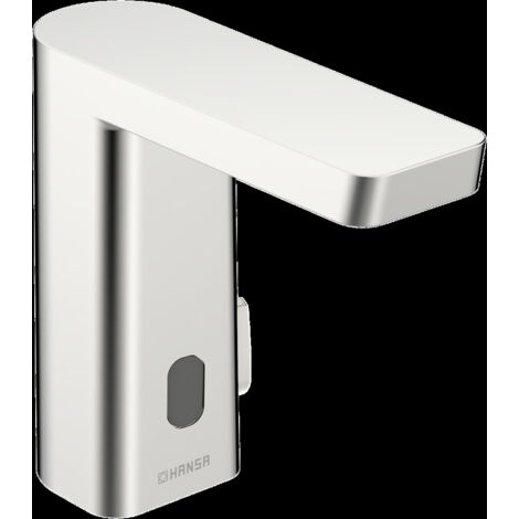 Hansa Stela - Grifo de lavabo automático con sensor, alimentación con red, cromo 57122279 (1/4)