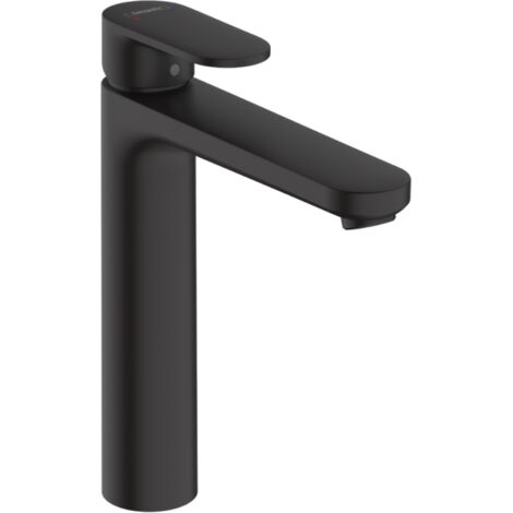 HANSGROHE Mezclador monomando de lavabo Vernis Blend 190 negro mate sin desagüe automático 71582670