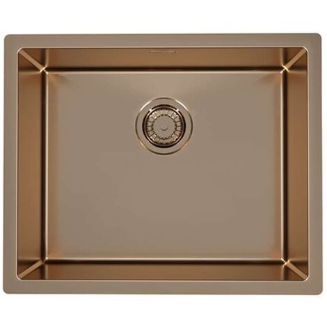 Alveus Quadrix Monarch - Fregadero, 55x45 cm, cobre 1122691 (1/2)