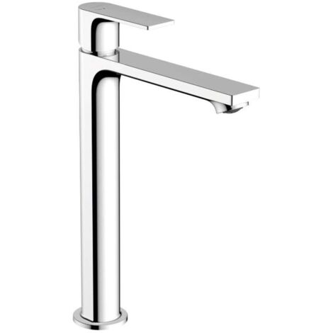 Hansgrohe Rebris E - Grifo para cuenca de lavabo, con desagüe, CoolStart, cromo 72581000 (1/3)