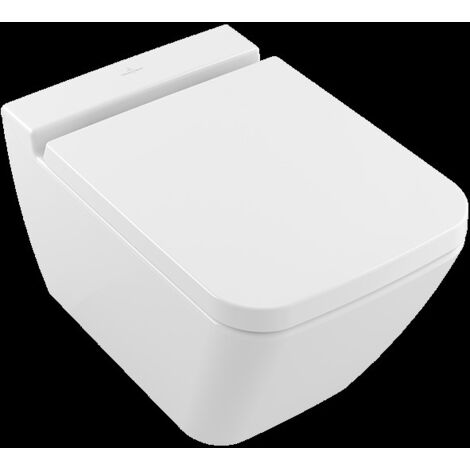 Villeroy & Boch Finion - Inodoro suspendido, DirectFlush, CeramicPlus, blanco alpino 4664R0R1
