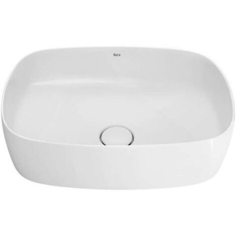 Roca Inspira - Lavabo sobre encimera 50x37 cm, blanco A327500000 (1/4)