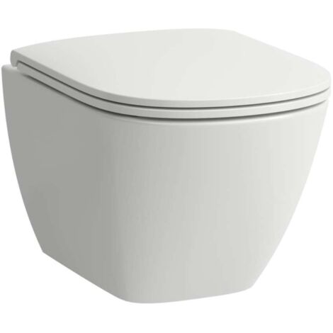 Laufen Lua - Inodoro suspendido, Rimless, blanco H8200830000001