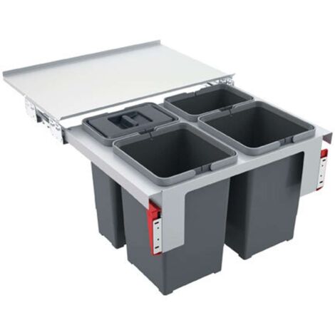 Franke Sortery - Cubo de basura integrado Garbo 60-4 121.0200.676