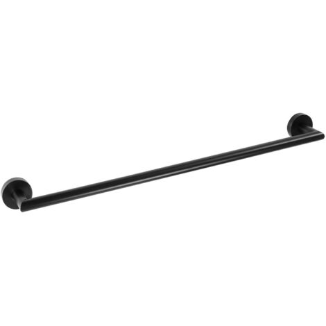 Sapho X-Round - Toallero, longitud 51 cm, negro XR402B (1/2)