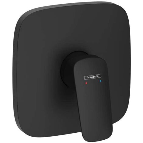 Hansgrohe Logis - Grifo empotrado de ducha, negro mate 71605670