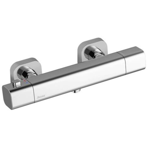 Ravak 10° Free - Mezclador termostático de ducha TD F 033.00/150, cromo X070140 (1/2)
