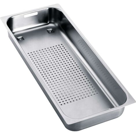 Franke Accesorios - Escurridor de inserción para fregadero 158x406x55 mm, acero inoxidable 112.0018.817