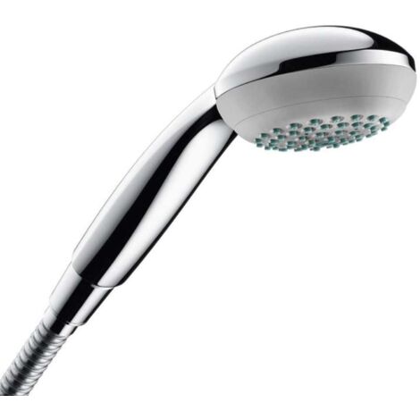 Hansgrohe Crometta 85 - Alcachofa de ducha Green, 1 chorro, cromo 28561000