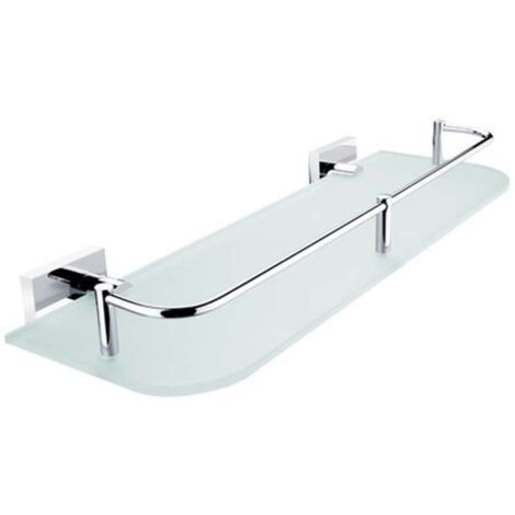 Nimco Keira - Balda, longitud 40 cm, cristal esmerilado/cromo KE 22091AX-40-26 (1/2)