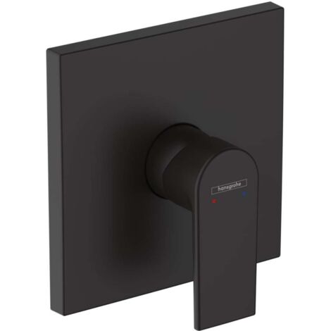Hansgrohe Vernis Shape - Grifo empotrado de ducha, negro mate 71668670 (1/3)