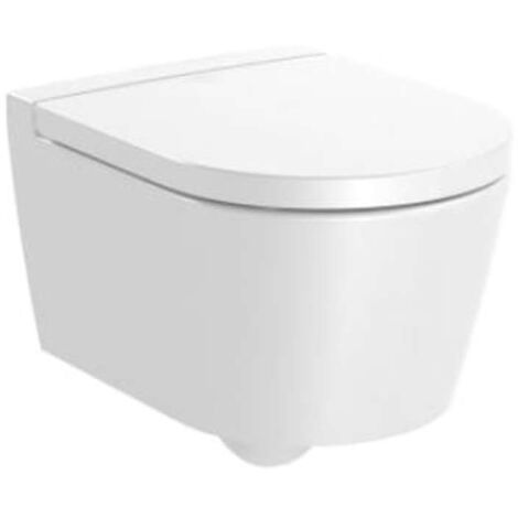 Roca Inspira - Inodoro suspendido, Rimless, blanco A346528000