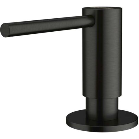Franke Atlas Neo - Dosificador de detergente, 350 ml, negro 112.0717.102