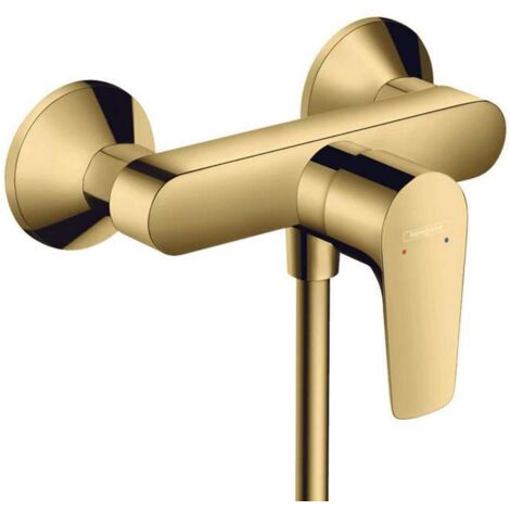 Hansgrohe Talis E - Grifo de ducha, aspecto de oro pulido 71760990