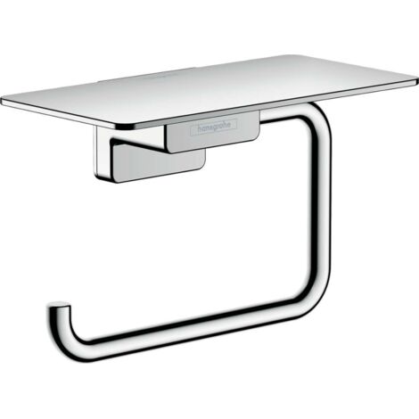 HANSGROHE Portarrollos con estante cromado AddStoris