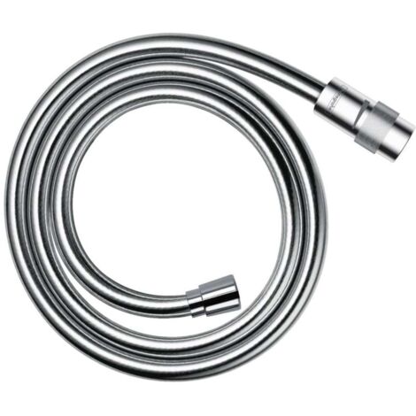 Hansgrohe Mangueras de ducha - Manguera de ducha Isiflex 125 cm con control de caudal, cromo 28249000 (1/2)