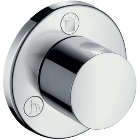 Hansgrohe Trio/Quattro - Válvula de cierre e inversor para instalación empotrada, cromo 15932000