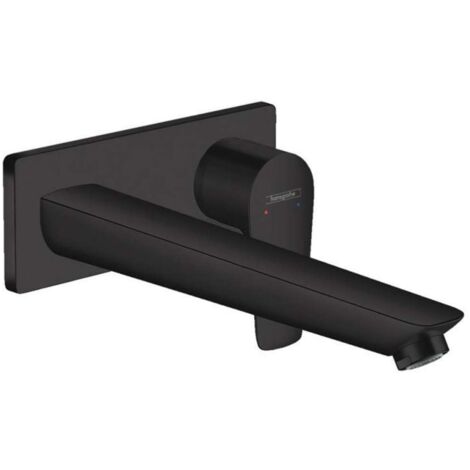 Hansgrohe Talis E - Grifo de lavabo empotrado, negro mate 71734670 (1/3)