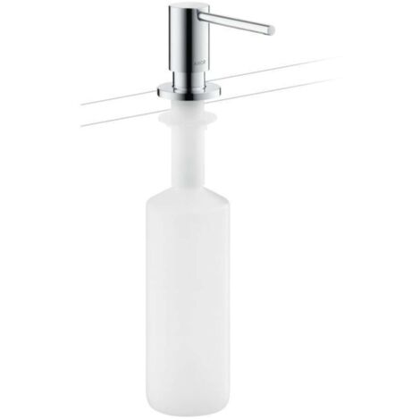 Axor Uno - Dispensador de detergente, 500 ml, cromo 42818000 (1/4)