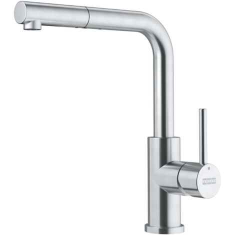 Franke Smart Glenda - Grifo de fregaderoFC 6986.501, con salida extraíble, acero inoxidable 115.0706.986 (1/5)
