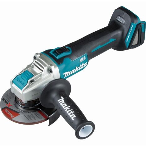 Makita Herramientas - Amoladora angular AKU 18V 125 mm, sin batería ni cargador DGA521ZX1