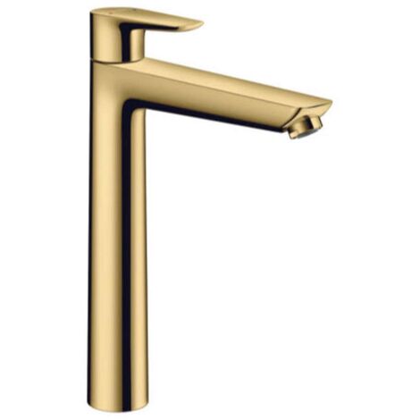 Hansgrohe Talis E - Grifo de lavabo, aspecto de oro pulido 71717990 (1/2)