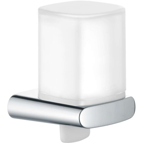 Dispensador de loción ELEGANCE completo con soporte y bomba de cromo KEUCO