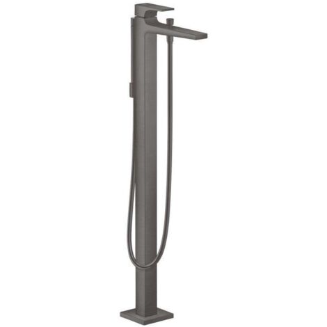 Hansgrohe Metropol - Grifo de bañera de pie, cromo negro cepillado 32532340