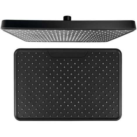 Sapho - Rociador de ducha 31x21 cm, negro mate SK152B (1/4)