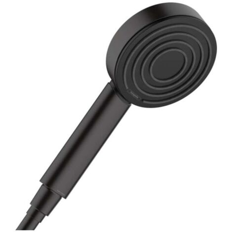 Hansgrohe Pulsify S - Cabezal de ducha Activation 105, 1 chorro, negro matee 24120670