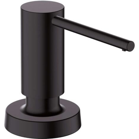 Hansgrohe Accesorios - Dispensador de detergente A51, 500 ml, negro mate 40448670 (1/2)