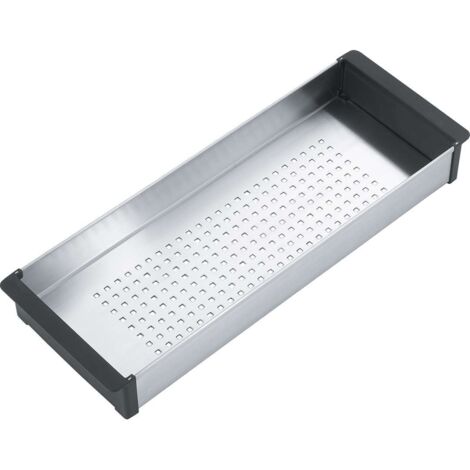 Franke Accesorios - Cubeta para fregadero, acero inoxidable/plástico negro 112.0659.398